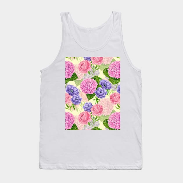 Spring garden watercolor Tank Top by katerinamk